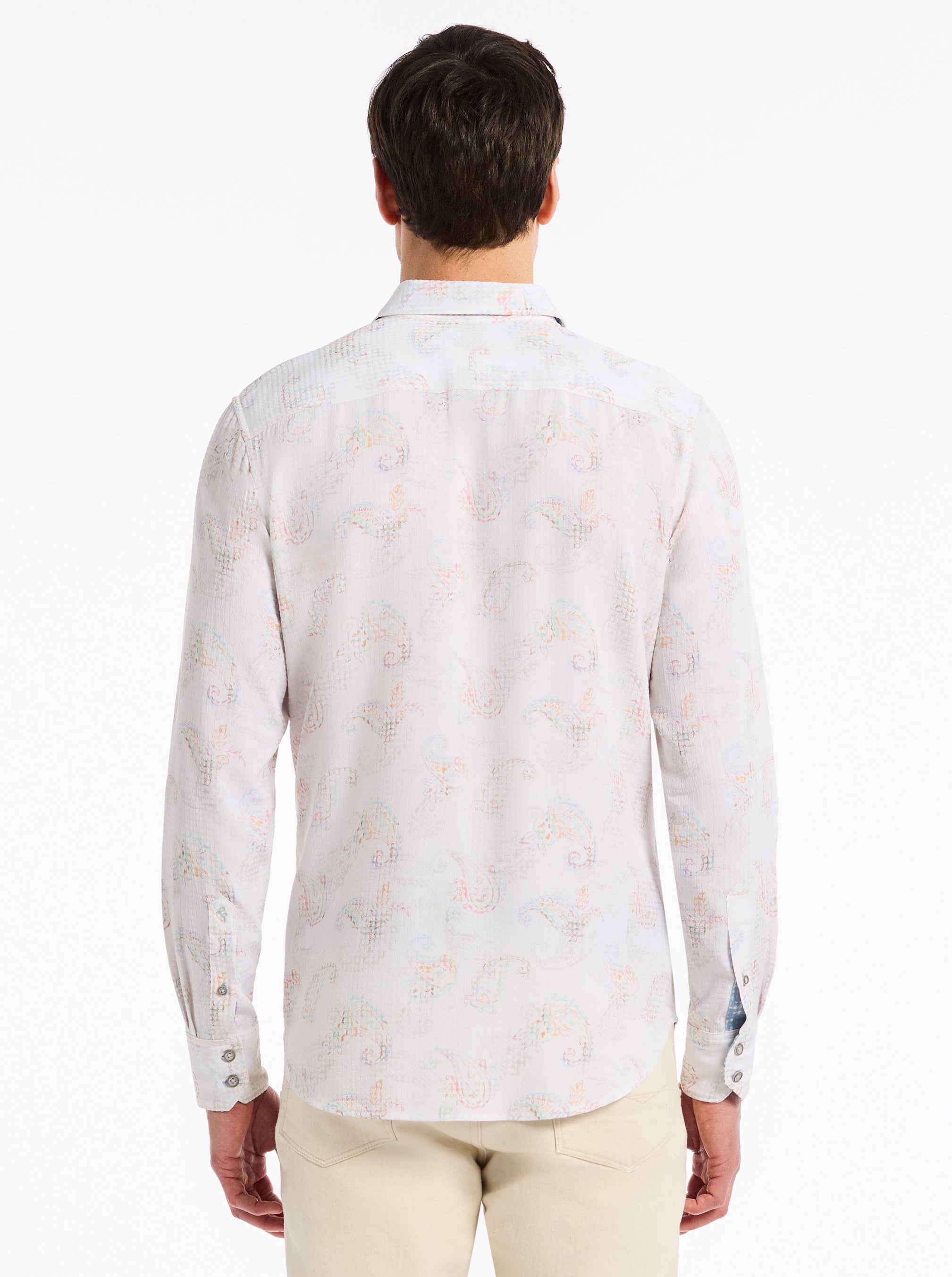 ALIBON LONG SLEEVE BUTTON DOWN SHIRT BIG