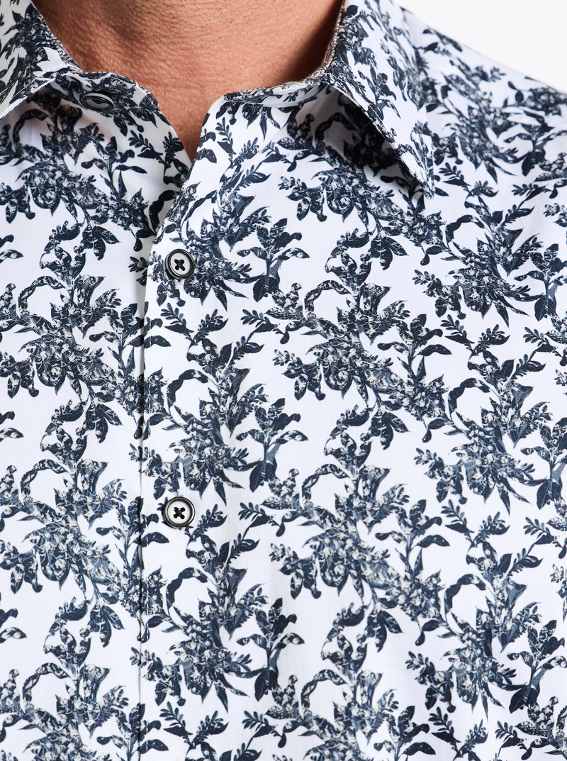DELSON LONG SLEEVE BUTTON DOWN SHIRT