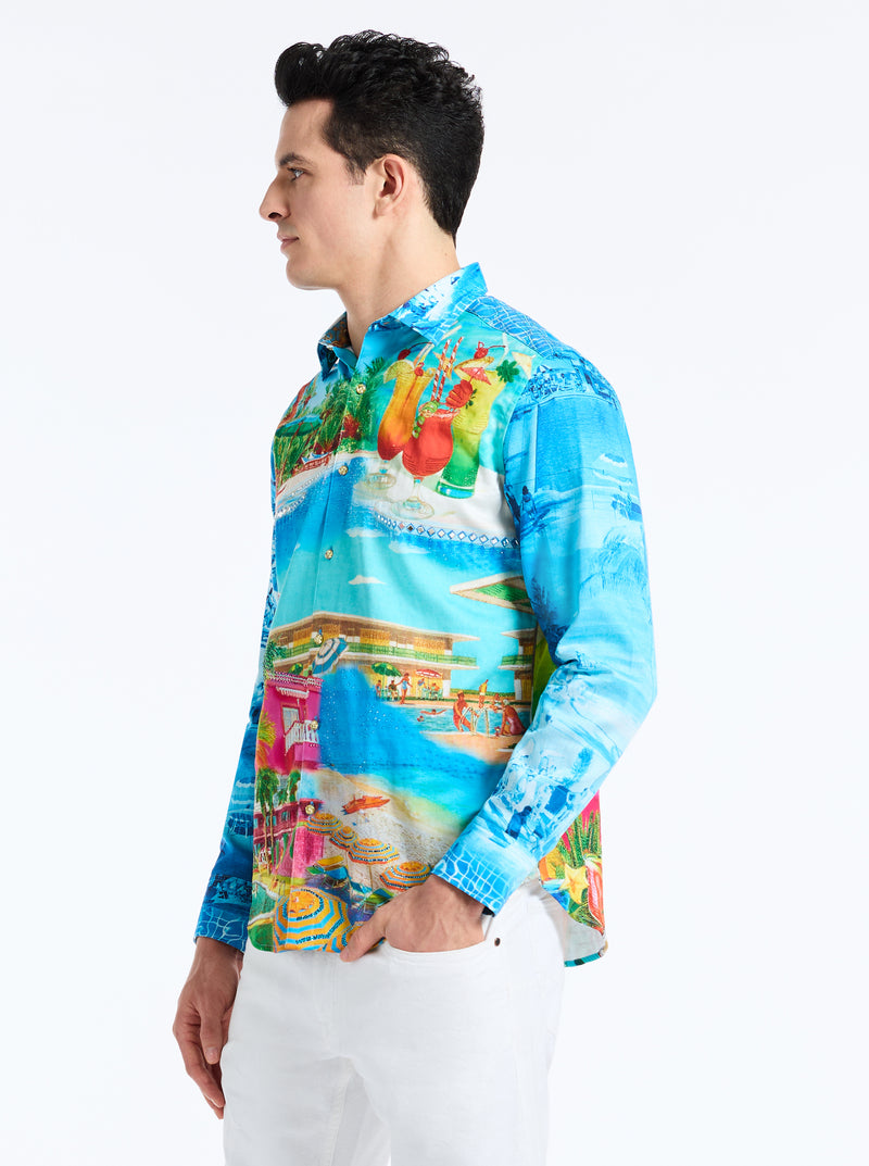 THE LIMITED EDITION THE ALL JAY LONG SLEEVE BUTTON DOWN SHIRT BIG