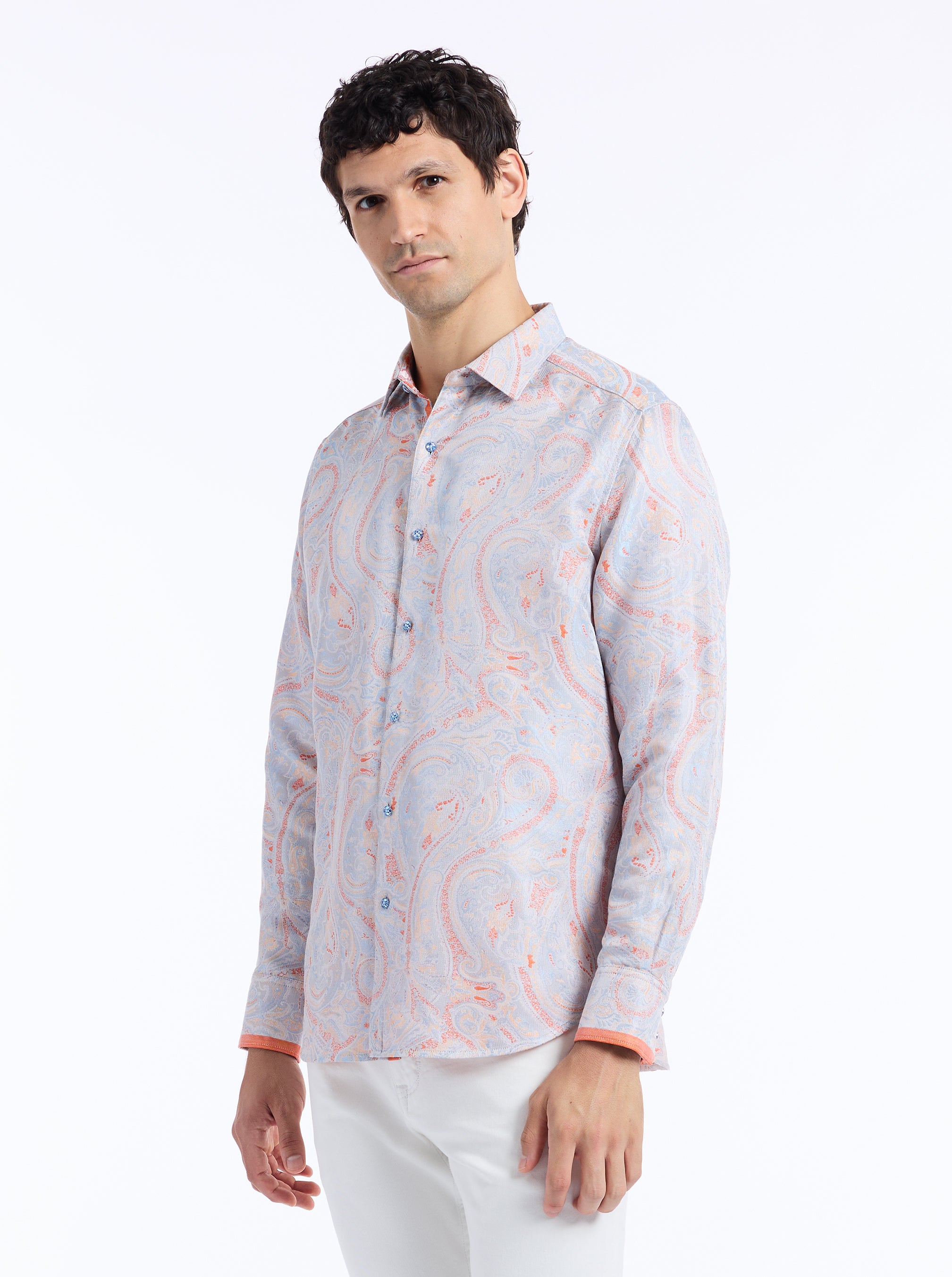 LIMITED EDITION THE VISCOUNT LONG SLEEVE BUTTON DOWN SHIRT