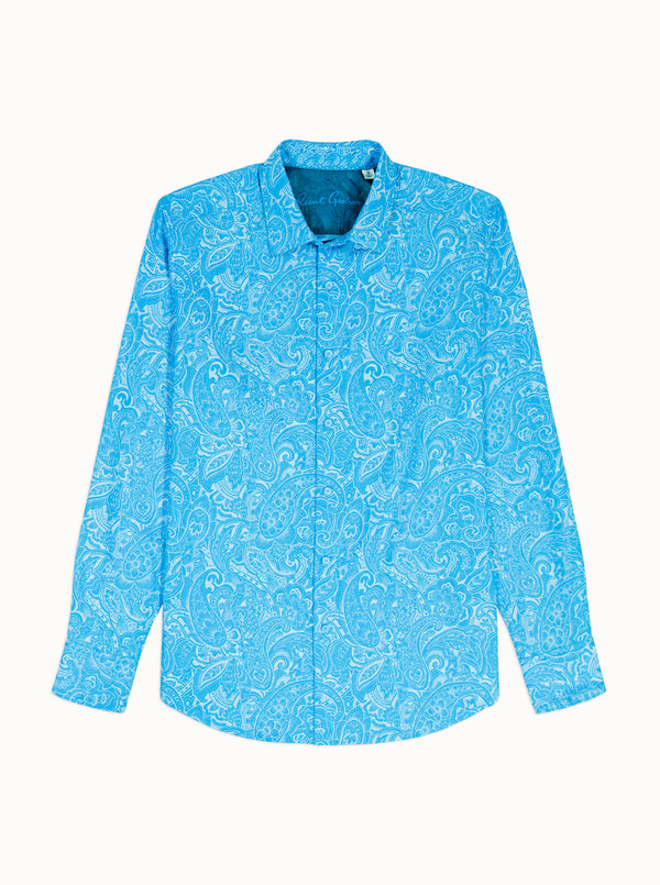 HUDSON LONG SLEEVE BUTTON DOWN SHIRT