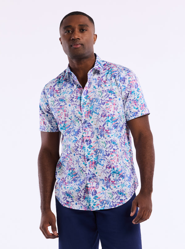 JEROME SHORT SLEEVE BUTTON DOWN SHIRT
