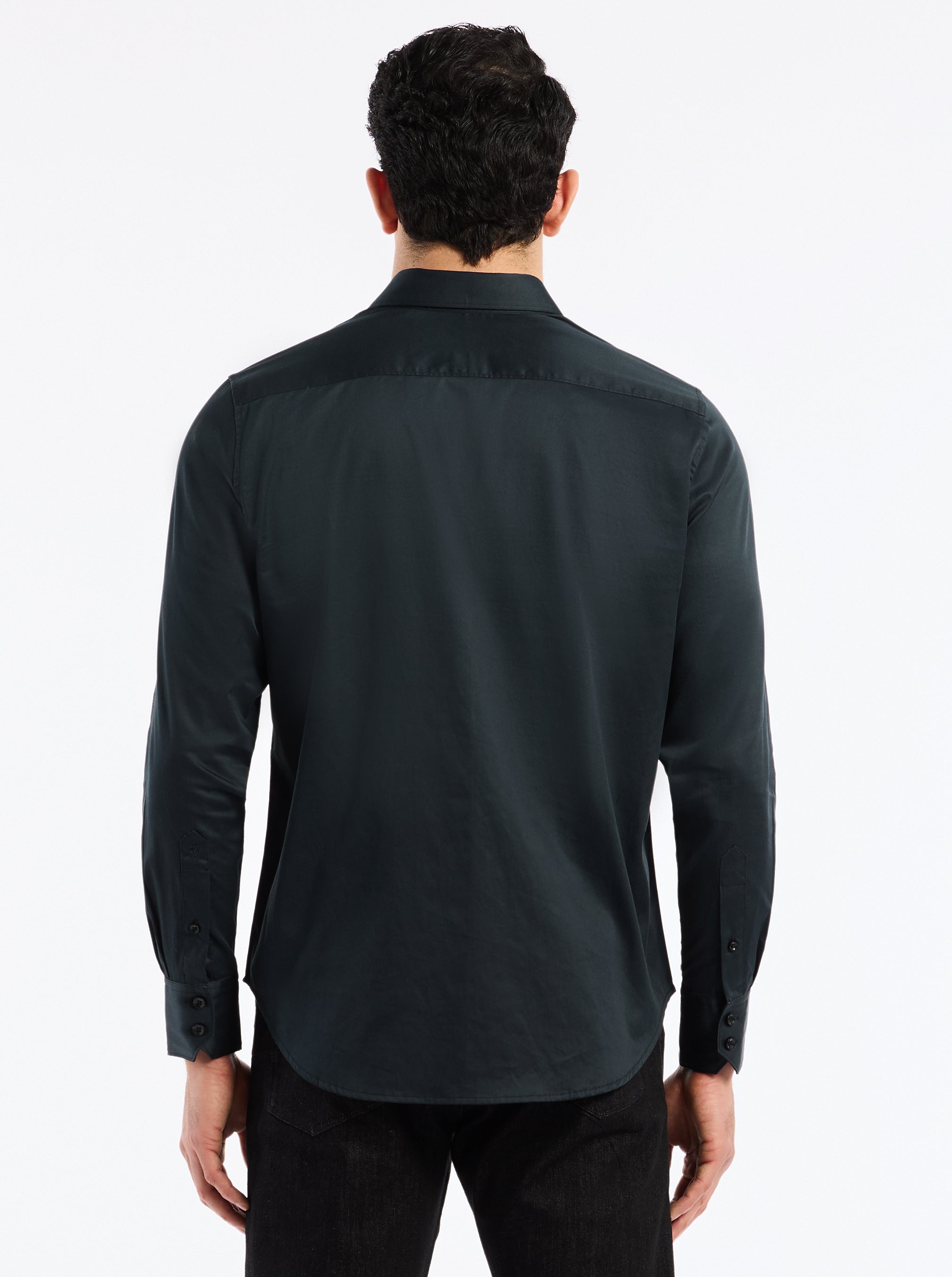 DISTILLED SPIRIT LONG SLEEVE BUTTON DOWN SHIRT