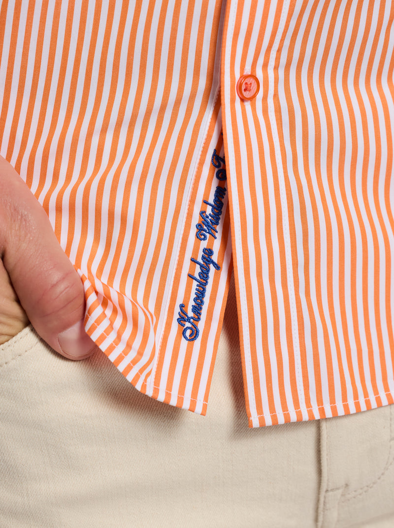 GREENWICH LONG SLEEVE BUTTON DOWN SHIRT