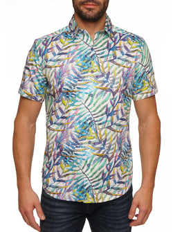 CEDRICK SHORT SLEEVE BUTTON DOWN SHIRT