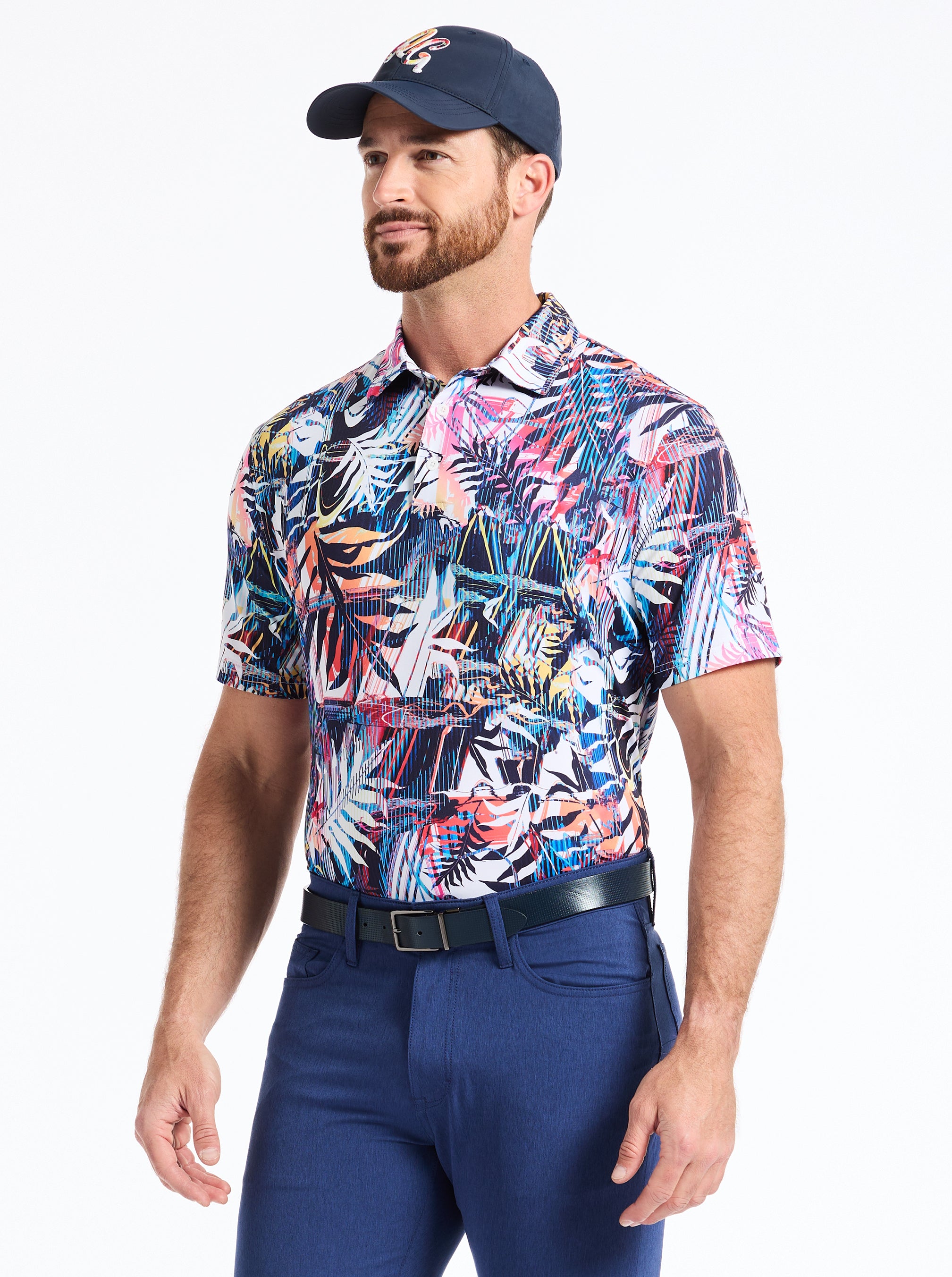 PALM DREAMS SHORT SLEEVE POLO