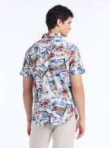 SUAVE DE VIE SHORT SLEEVE BUTTON DOWN SHIRT