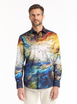 WRATH 2 LONG SLEEVE BUTTON DOWN SHIRT