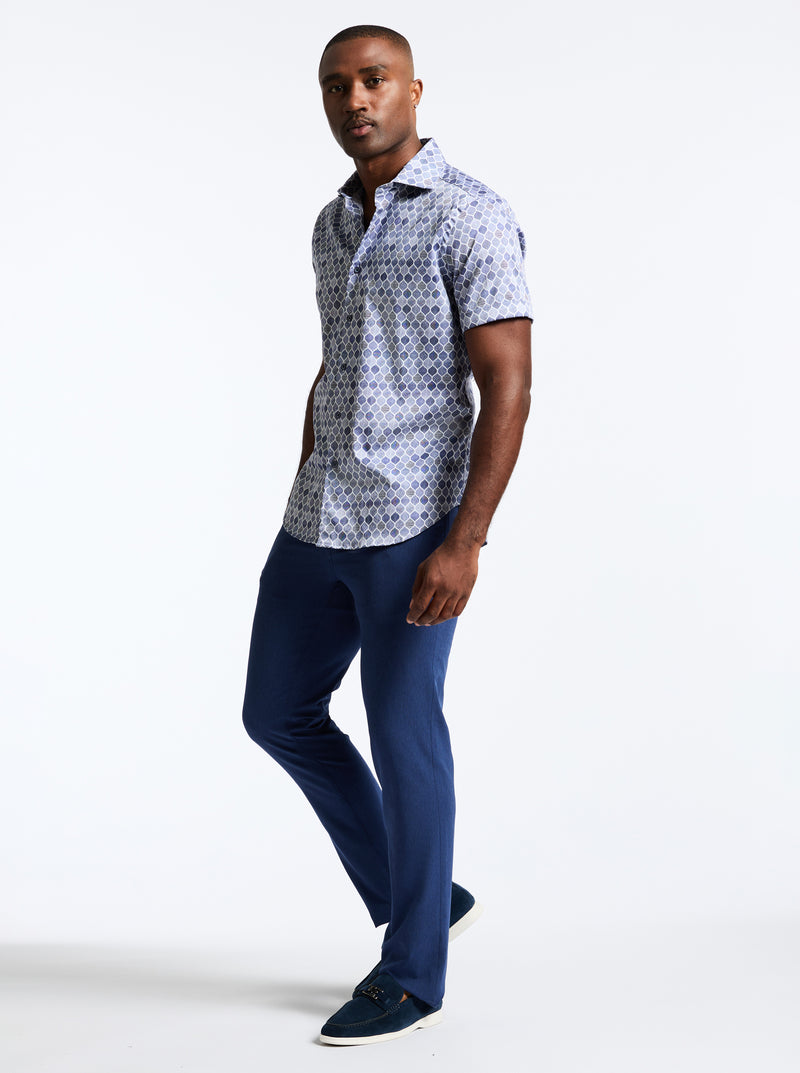 ROWAN SHORT SLEEVE BUTTON DOWN SHIRT