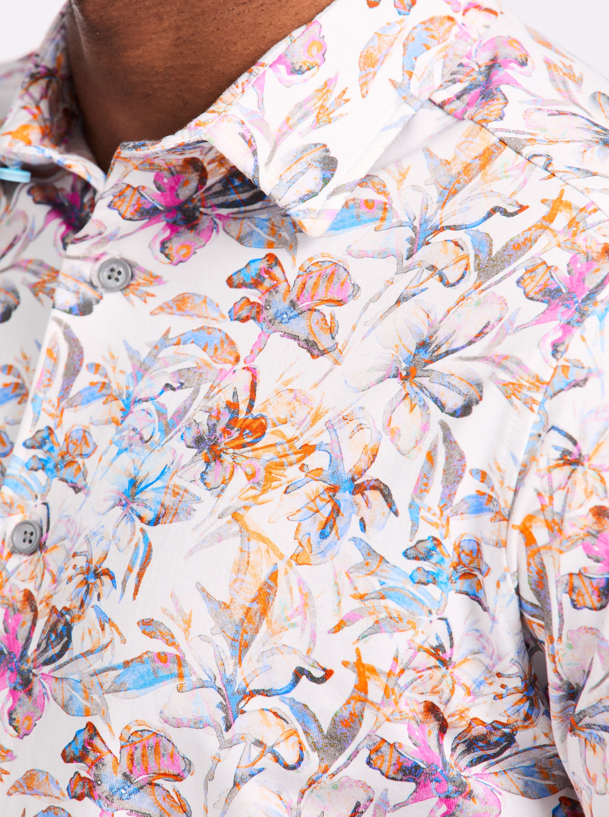 OSRIC SHORT SLEEVE BUTTON DOWN SHIRT