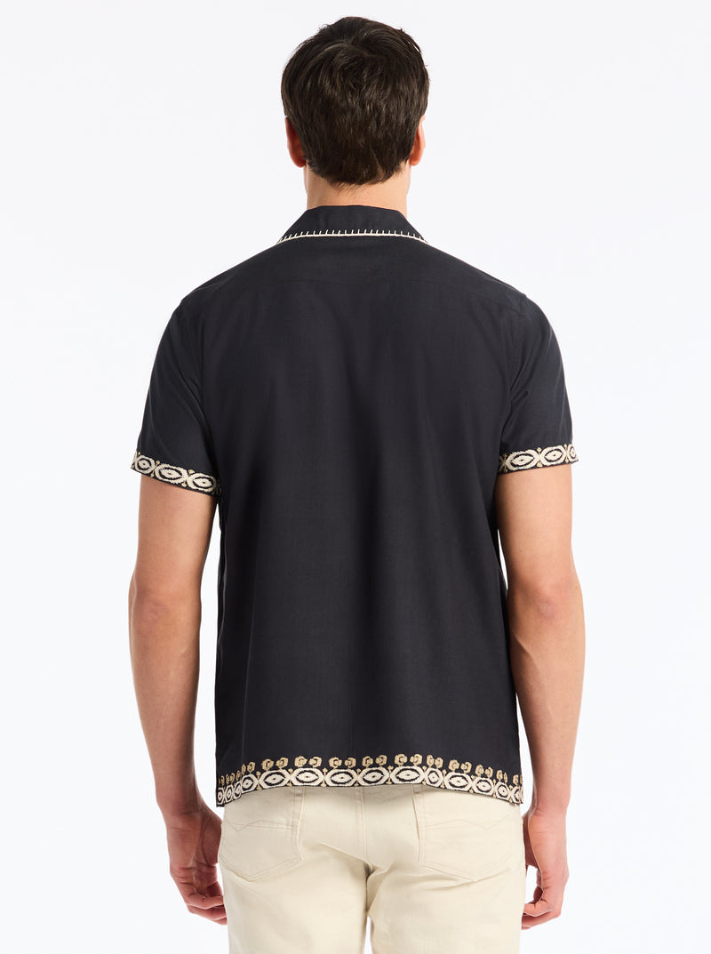 ASHBY SHORT SLEEVE BUTTON DOWN SHIRT