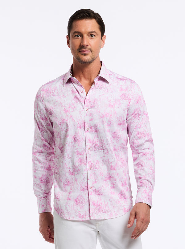 LIBERTY LONG SLEEVE BUTTON DOWN SHIRT
