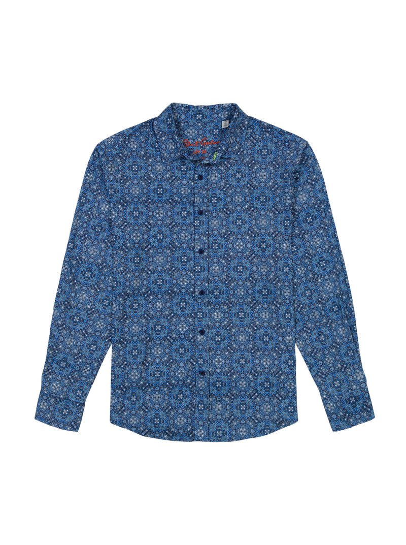ZANTE LONG SLEEVE BUTTON DOWN SHIRT