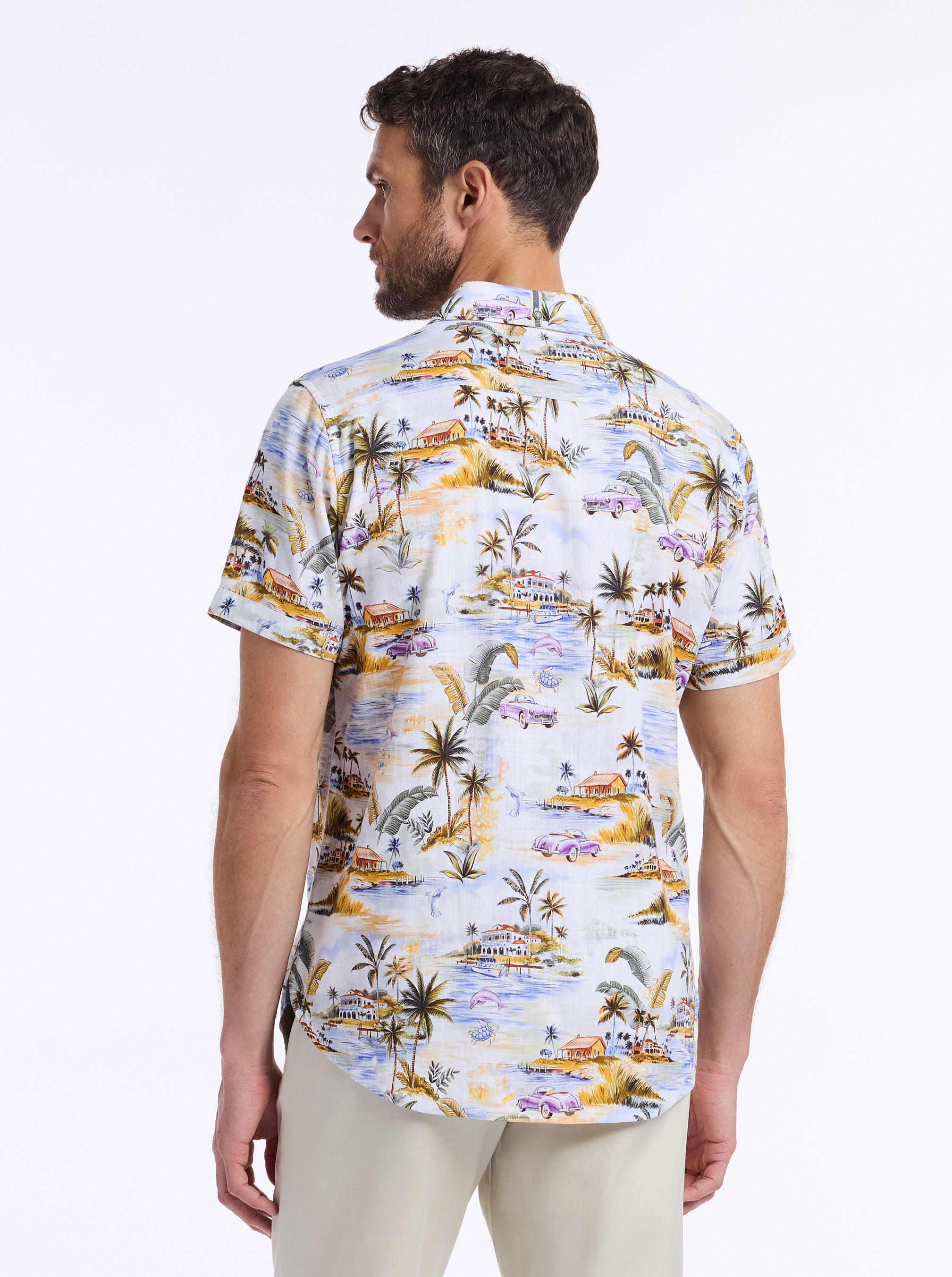 CURTIS SHORT SLEEVE BUTTON DOWN SHIRT