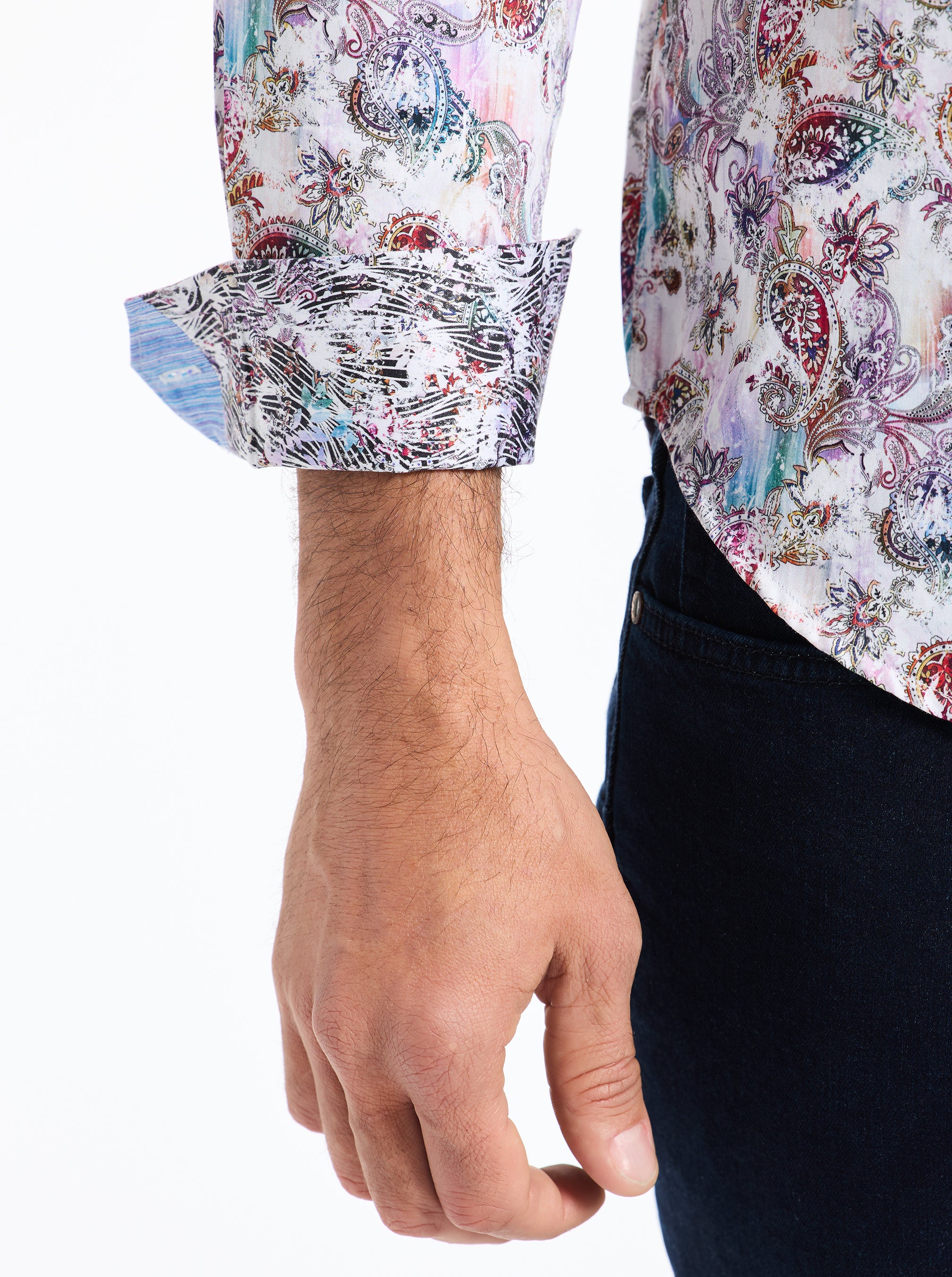 FAWLEY LONG SLEEVE BUTTON DOWN SHIRT