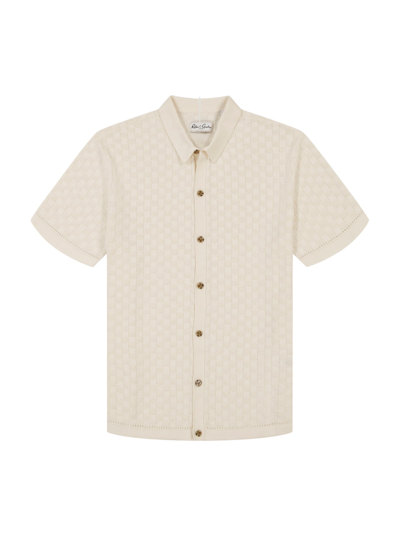 AMES SHORT SLEEVE SWEATER