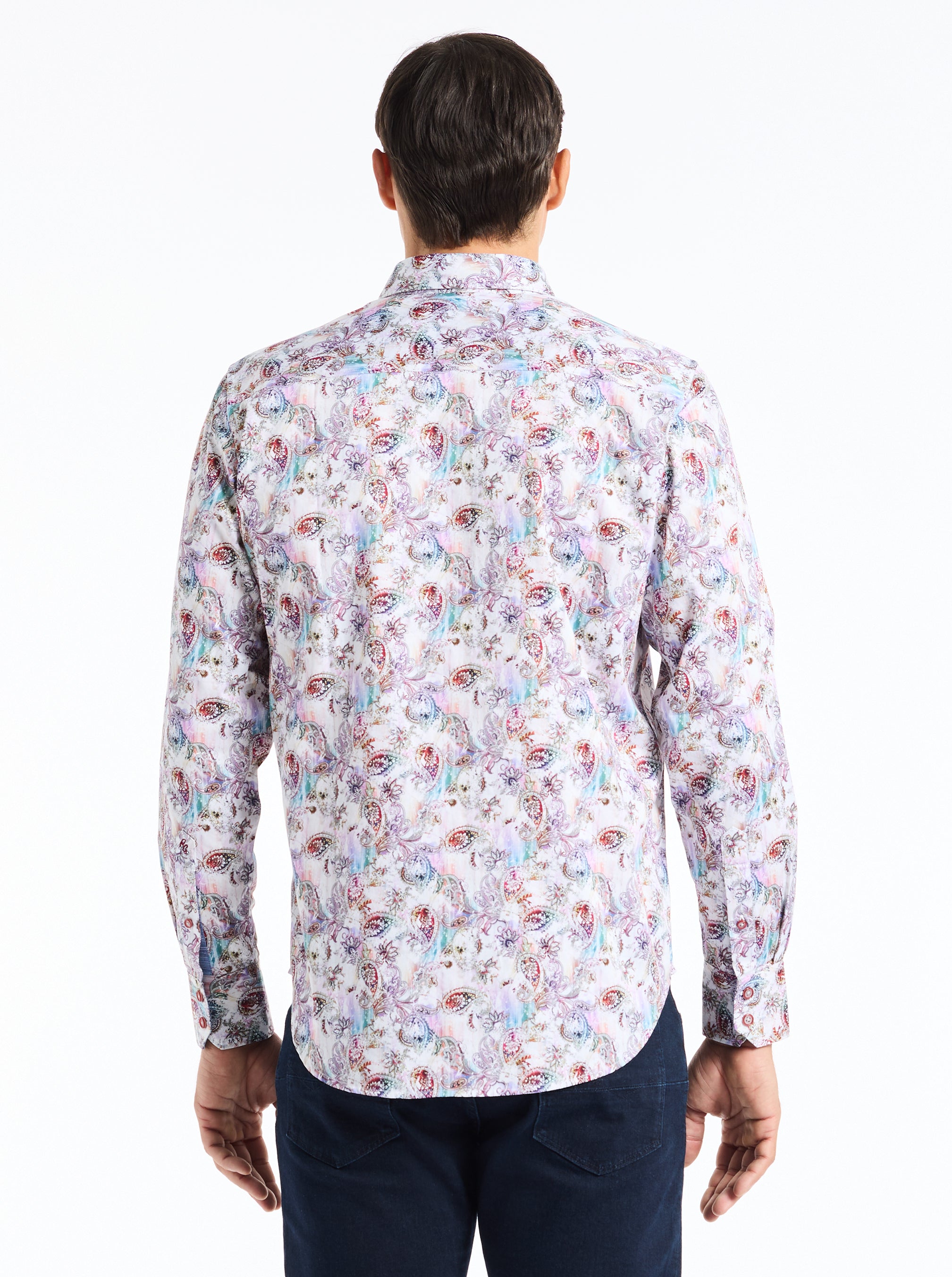 FAWLEY LONG SLEEVE BUTTON DOWN SHIRT