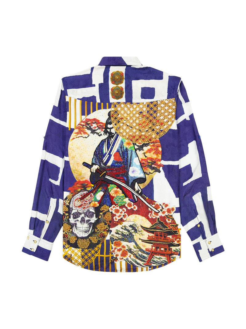 LIMITED EDITION SHAFIK'S LONG SLEEVE BUTTON DOWN SHIRT