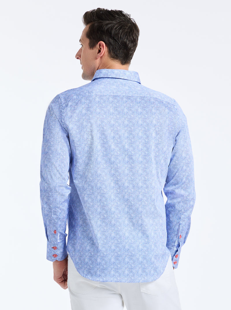 KEFALONIA LONG SLEEVE BUTTON DOWN SHIRT