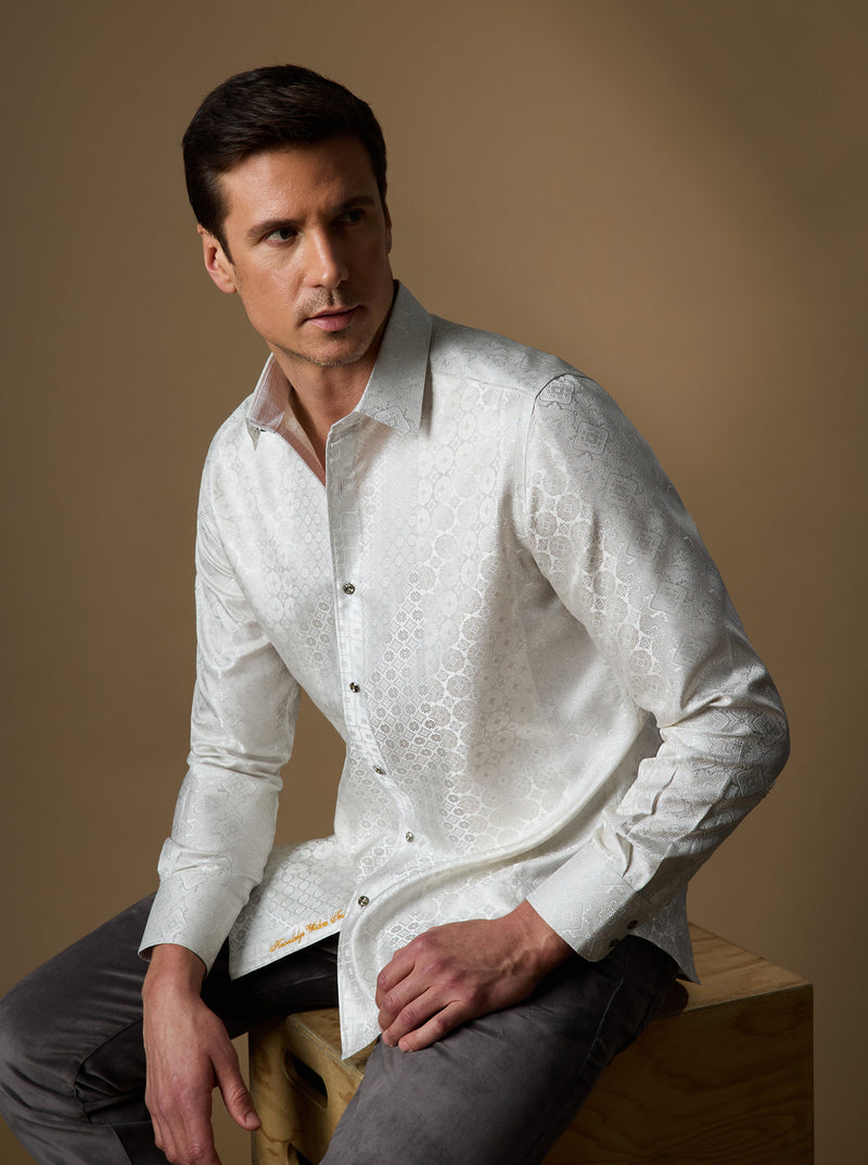 LIMITED EDITION NOBLE TOUCH LONG SLEEVE BUTTON DOWN SHIRT