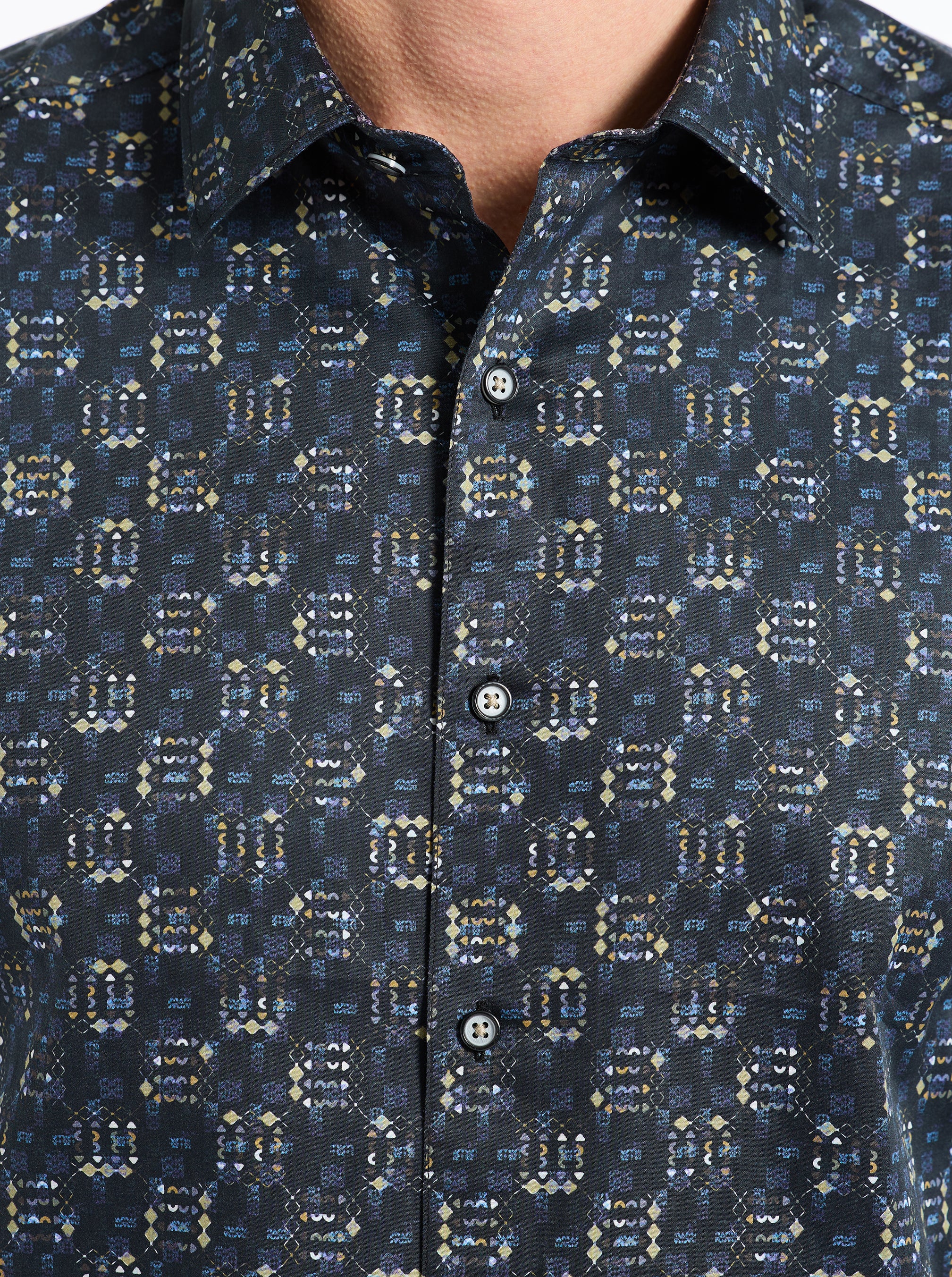 DECKARD LONG SLEEVE BUTTON DOWN SHIRT