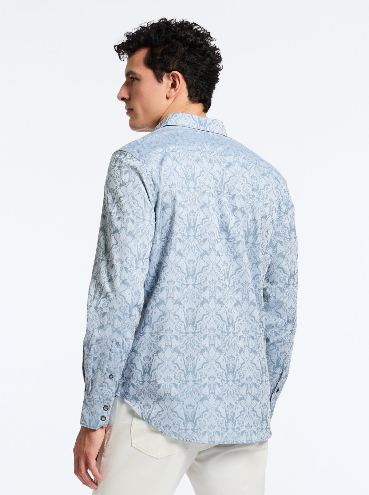 HIGHLAND LONG SLEEVE BUTTON DOWN SHIRT BIG