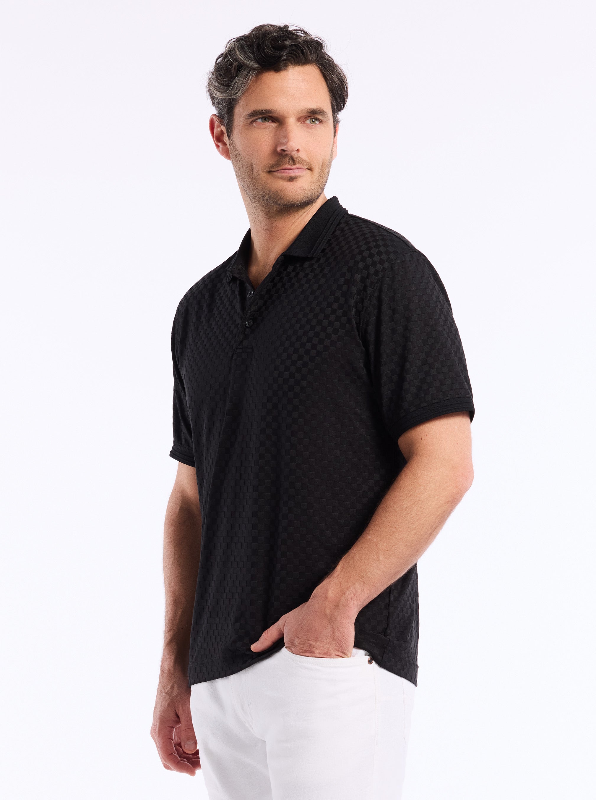 AARON SHORT SLEEVE POLO