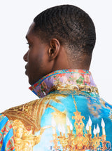 LIMITED EDITION COURTS OF KINGS LONG SLEEVE BUTTON DOWN SHIRT