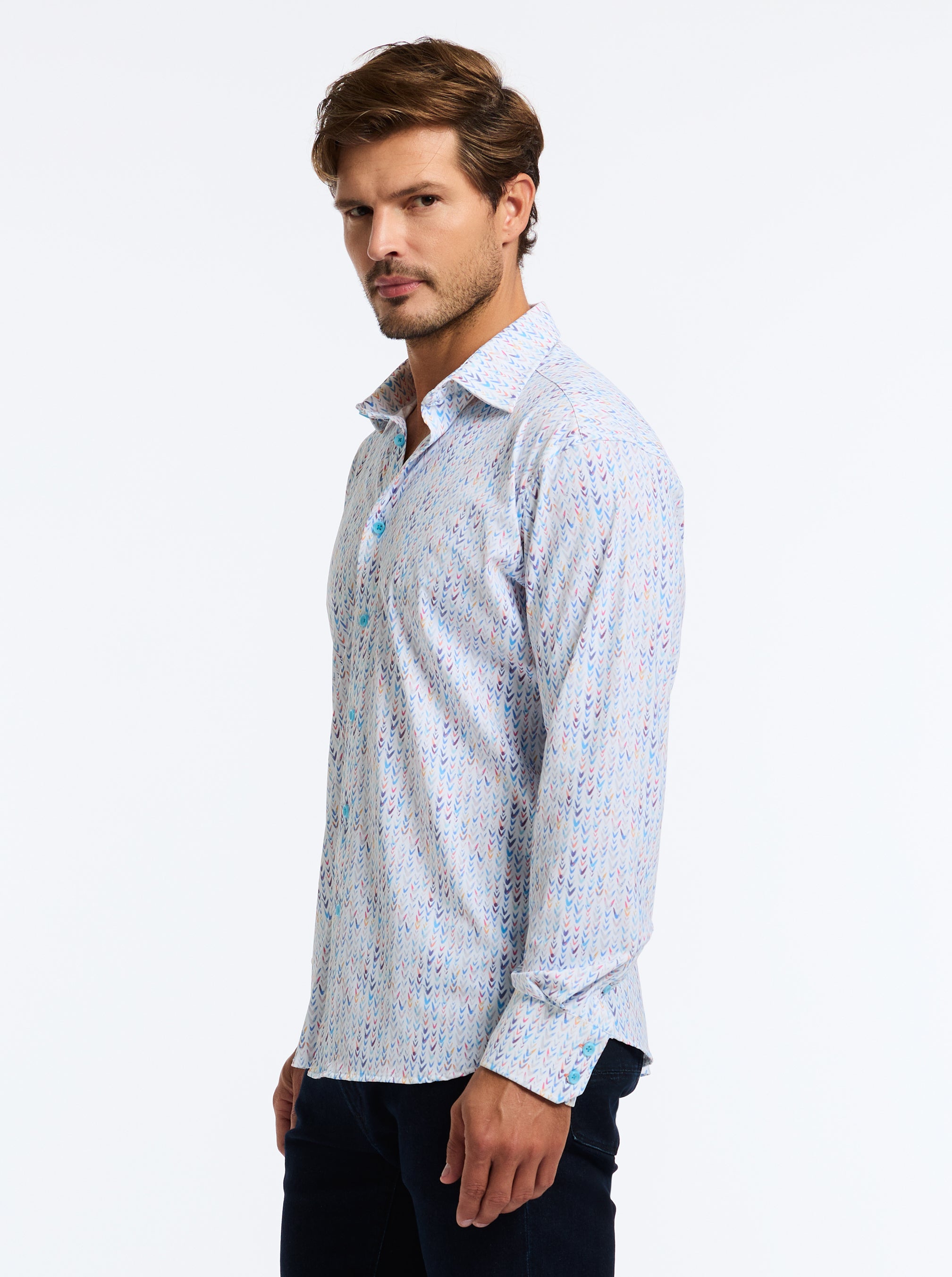 SLAUSON LONG SLEEVE BUTTON DOWN SHIRT