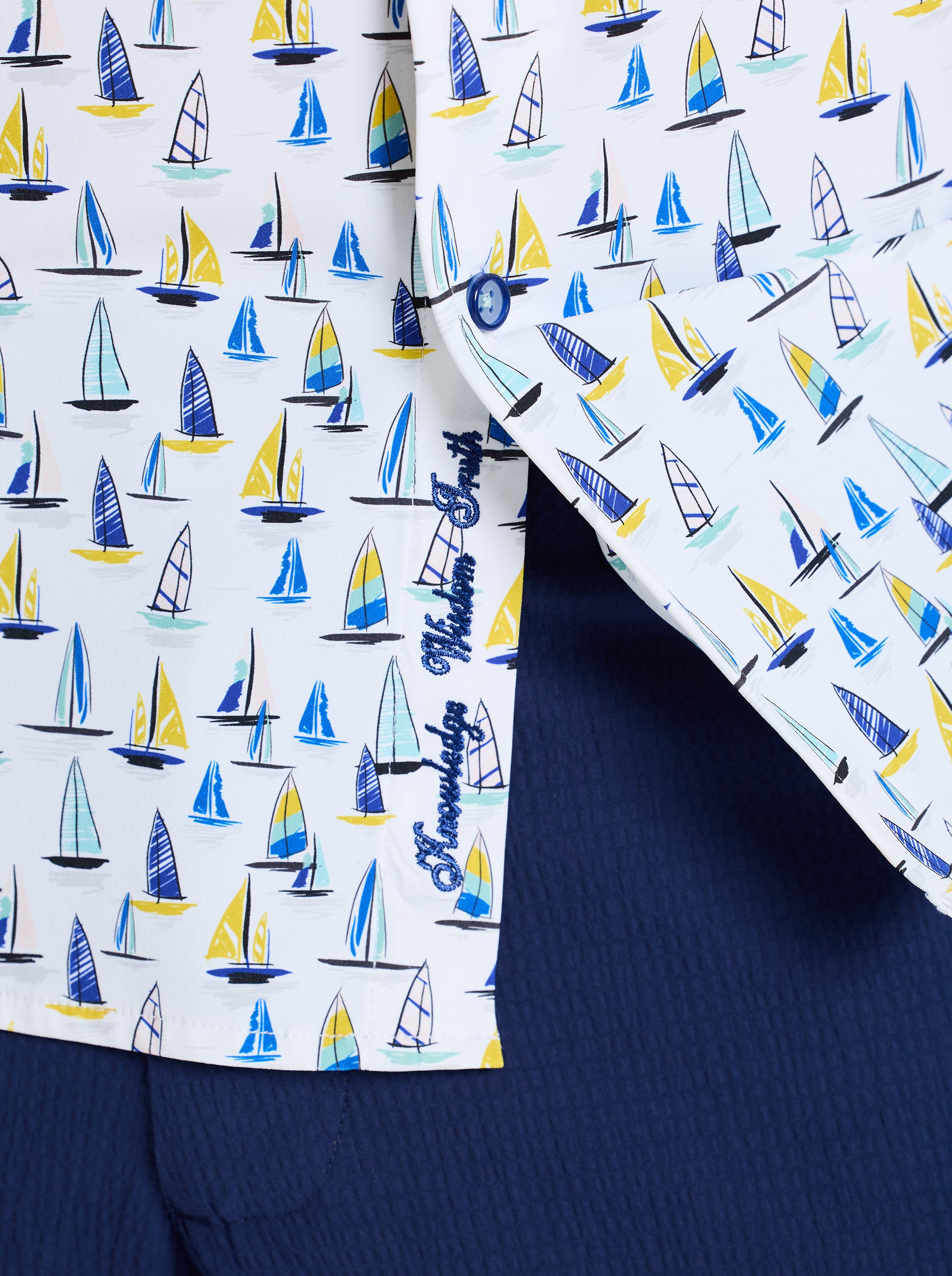 TRANS PACIFIC SHORT SLEEVE BUTTON DOWN SHIRT