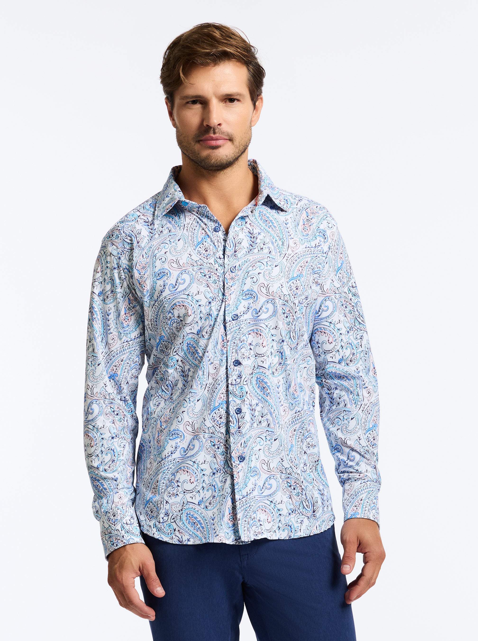 MUIR LONG SLEEVE BUTTON DOWN SHIRT TALL