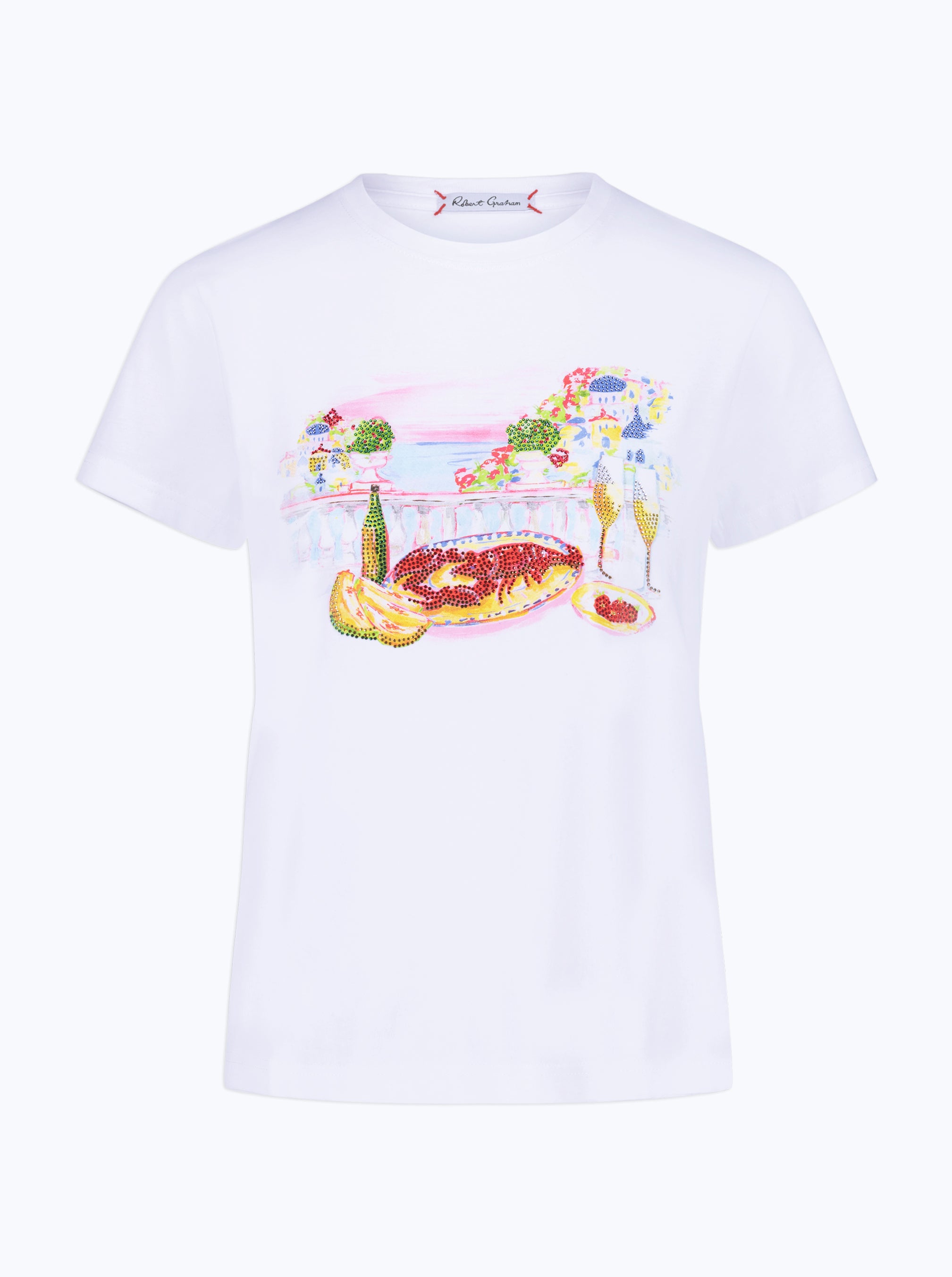 LOBSTER PICNIC SHORT SLEEVE T-SHIRT