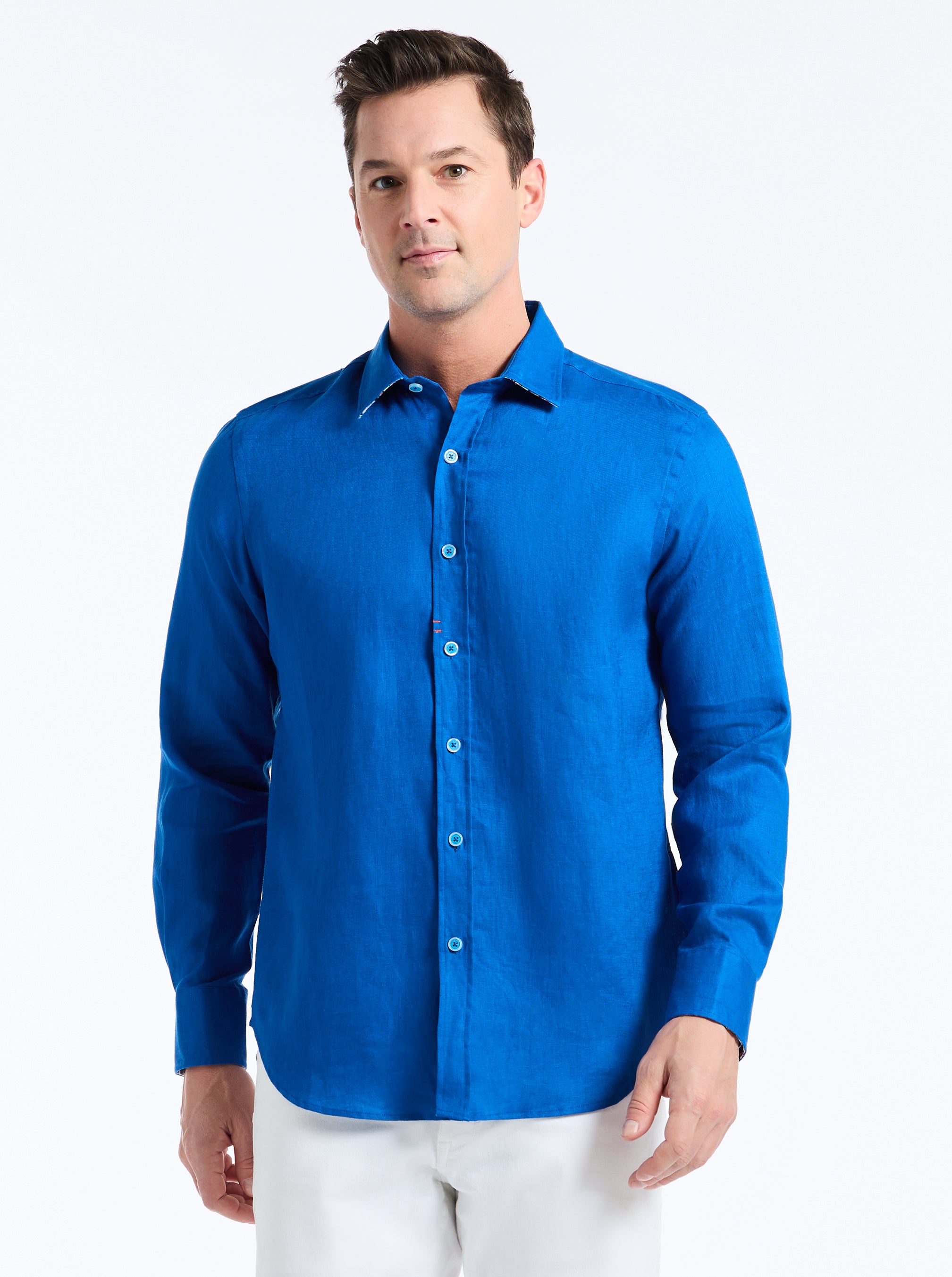 WENLOCK LONG SLEEVE BUTTON DOWN SHIRT