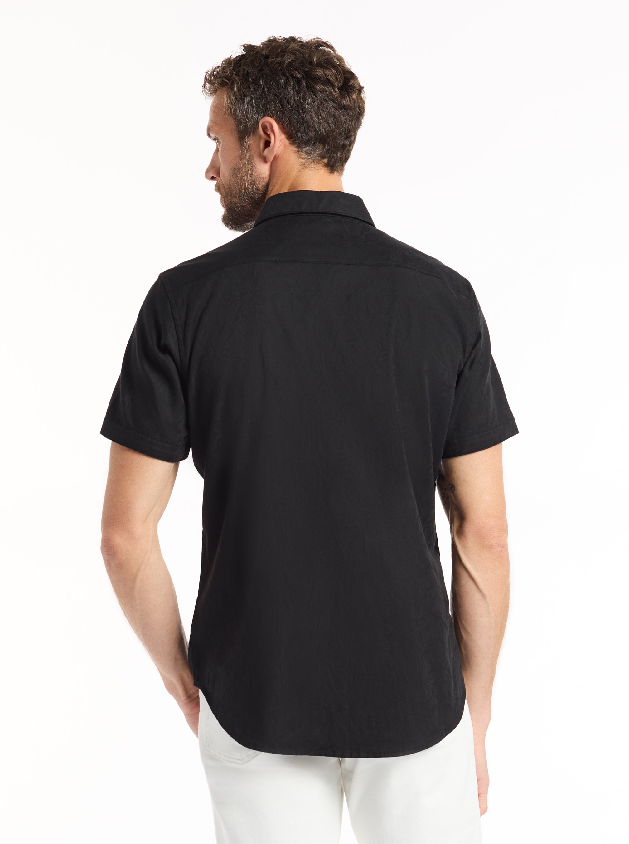 HIGHLAND SHORT SLEEVE BUTTON DOWN SHIRT