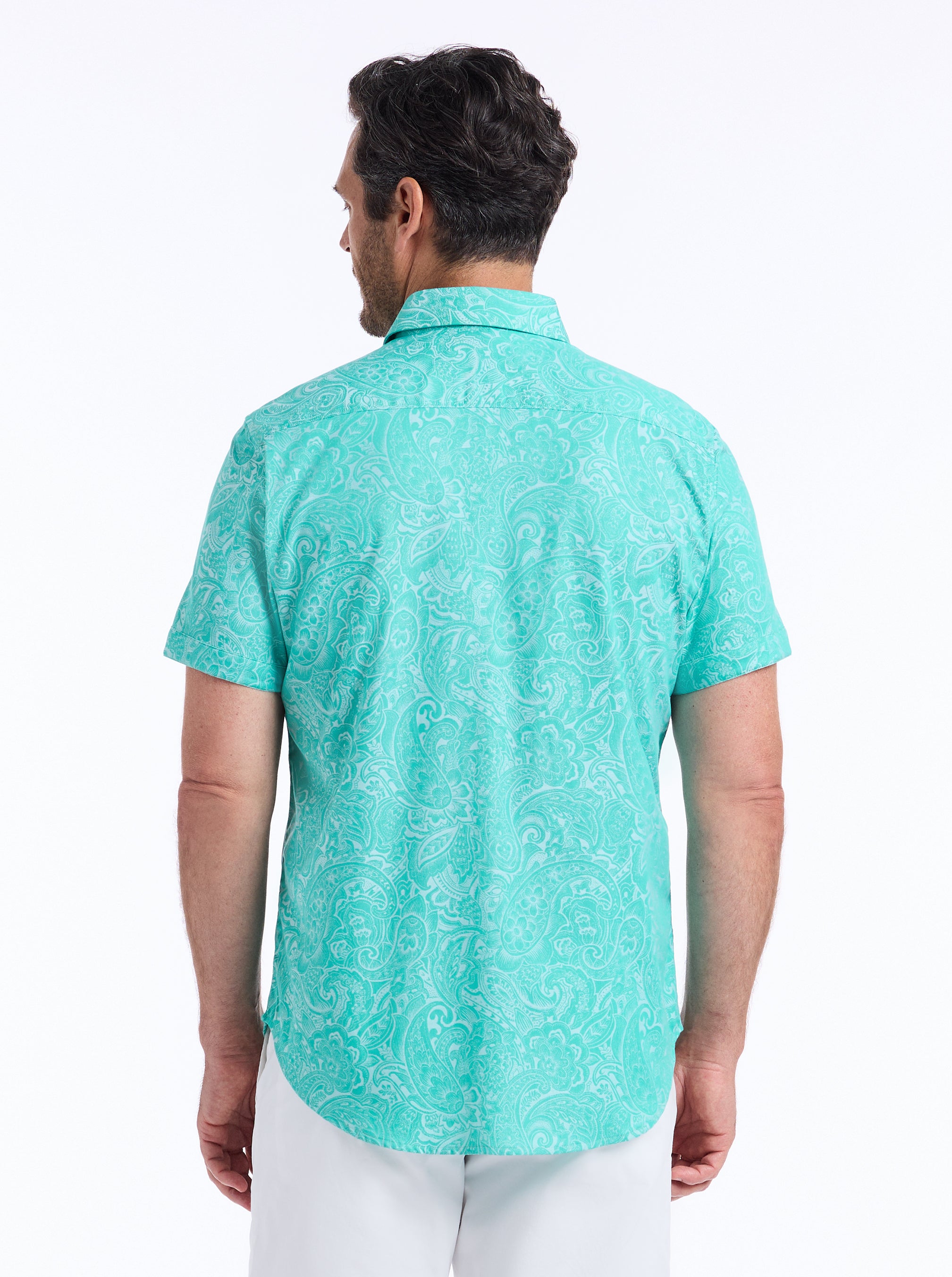 HUDSON SHORT SLEEVE BUTTON DOWN SHIRT