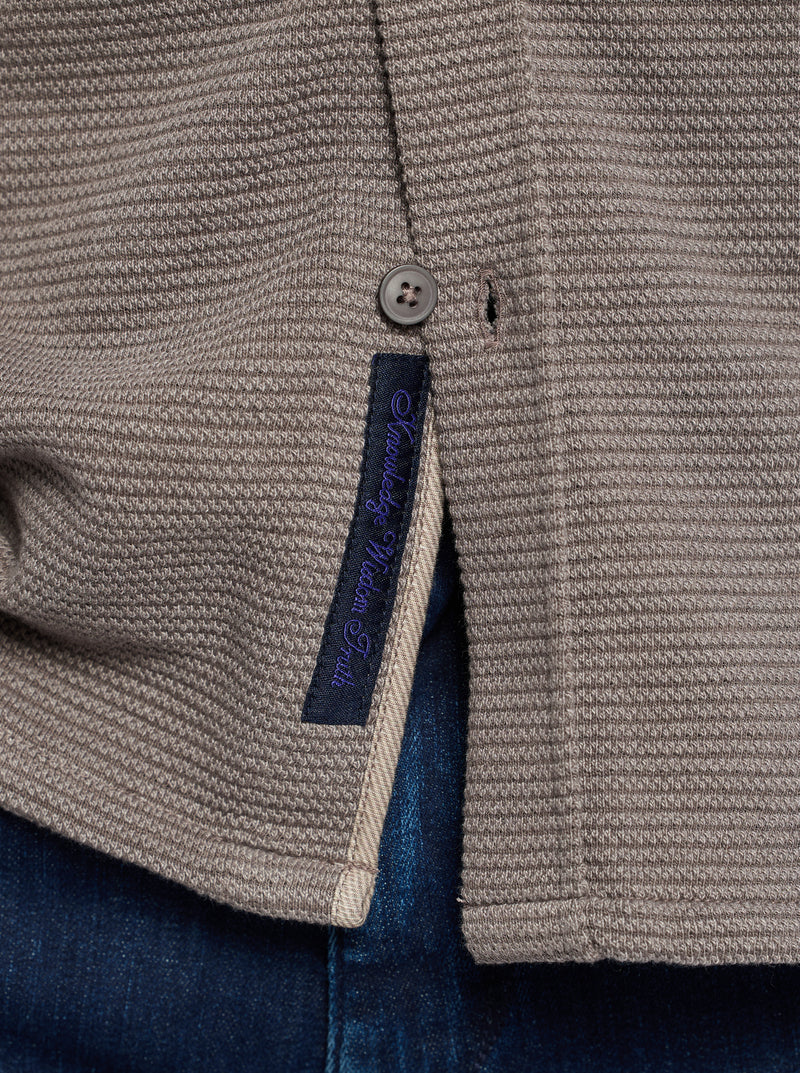 BRUNNER LONG SLEEVE KNIT SHIRT