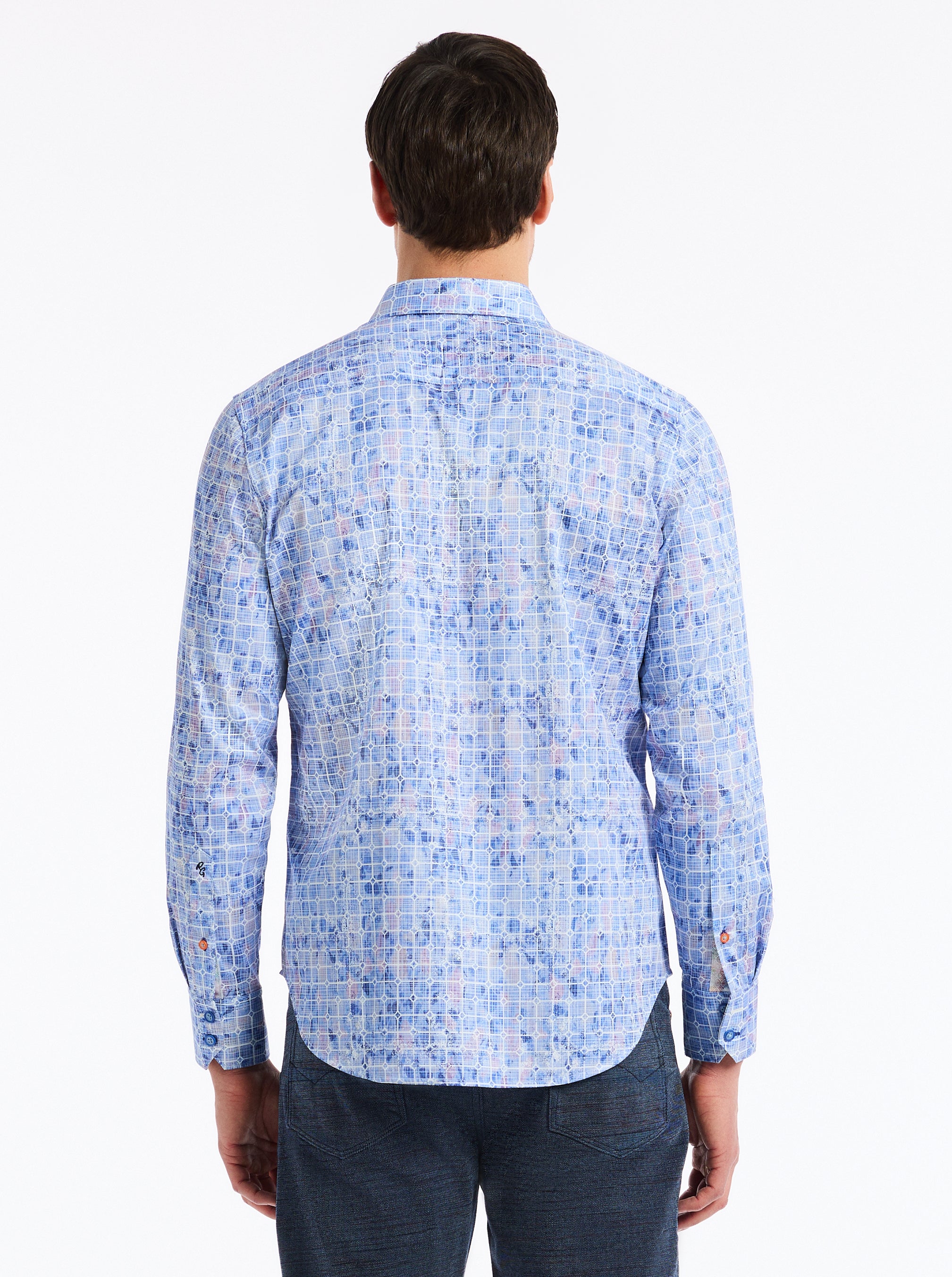 AMSTERDAM LONG SLEEVE BUTTON DOWN SHIRT