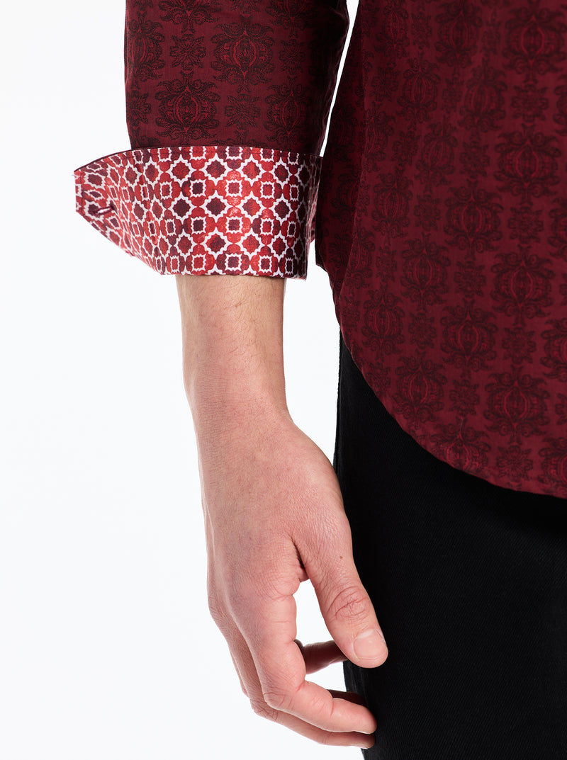 STELLMAN LONG SLEEVE BUTTON DOWN SHIRT