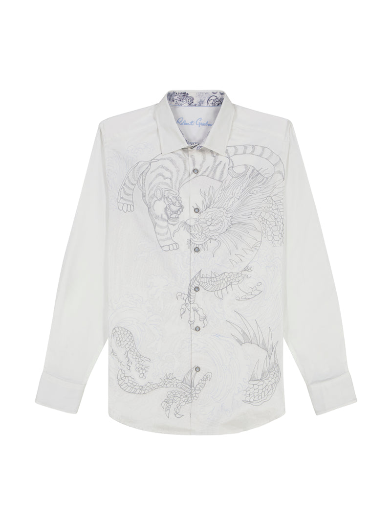 MAELSTORM LONG SLEEVE BUTTON DOWN SHIRT