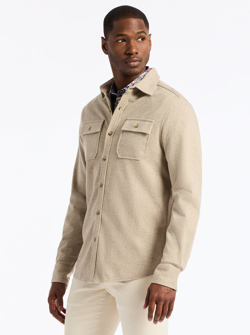 VIGANO LONG SLEEVE KNIT SHIRT