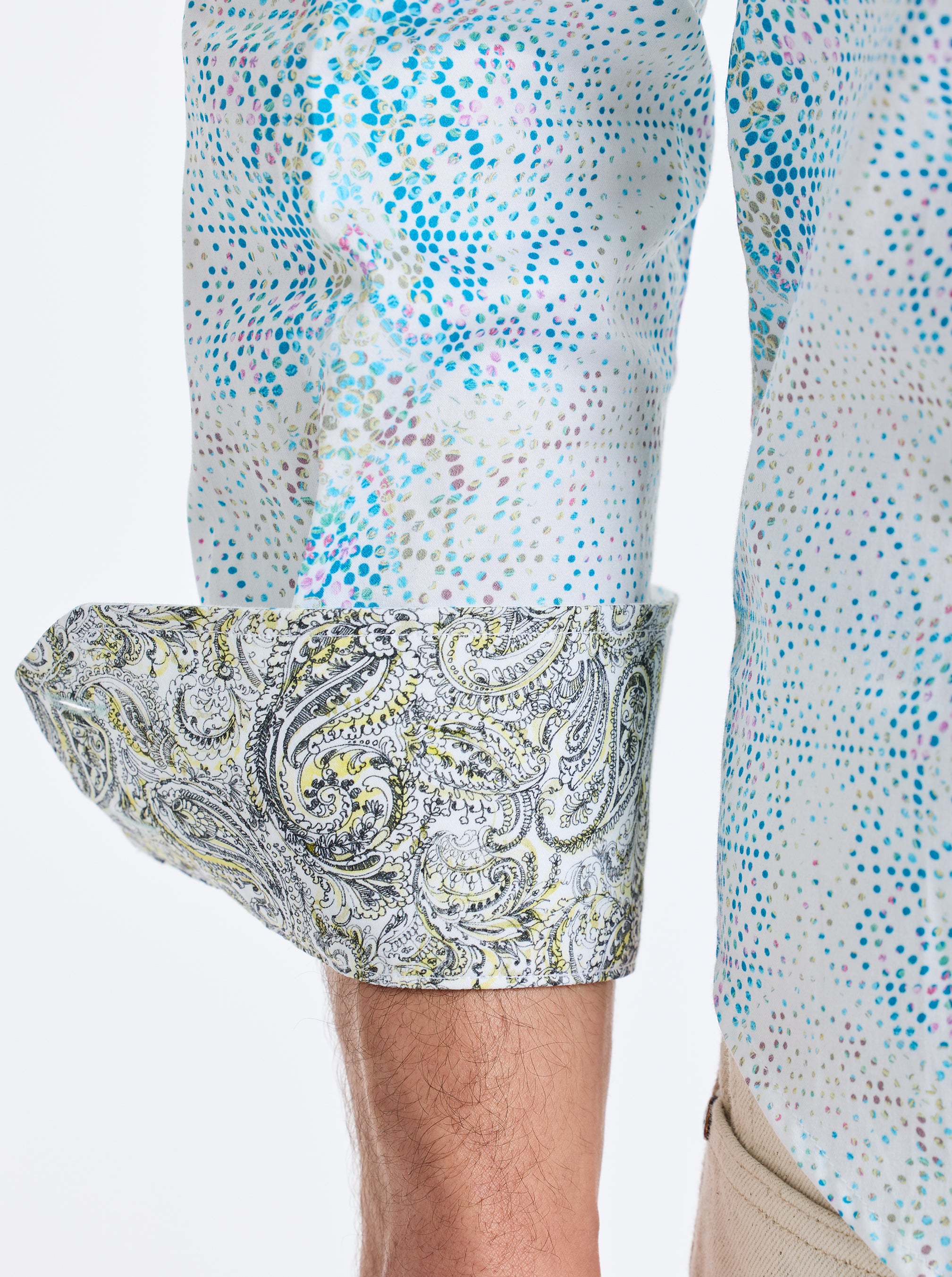 FUERTEVENTURA LONG SLEEVE BUTTON DOWN SHIRT