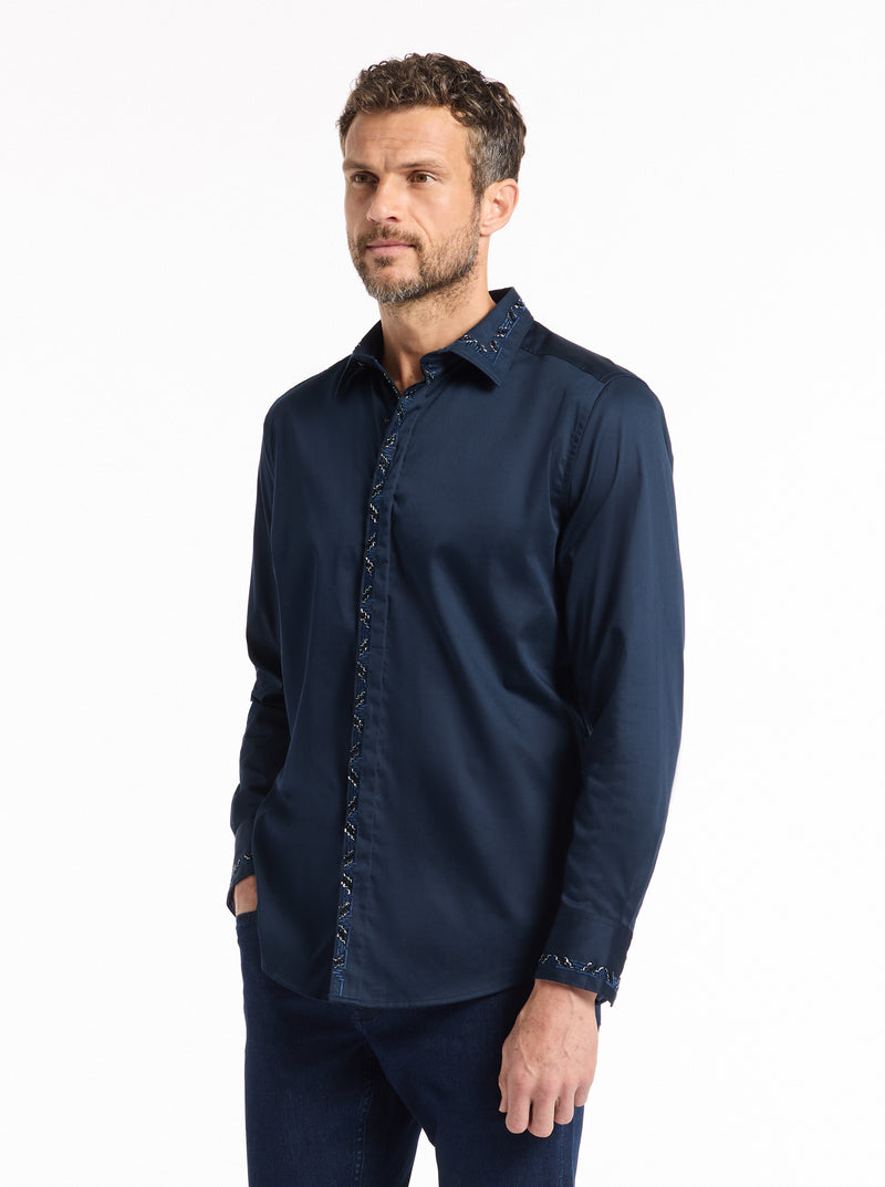 WESCOTT LONG SLEEVE BUTTON DOWN SHIRT
