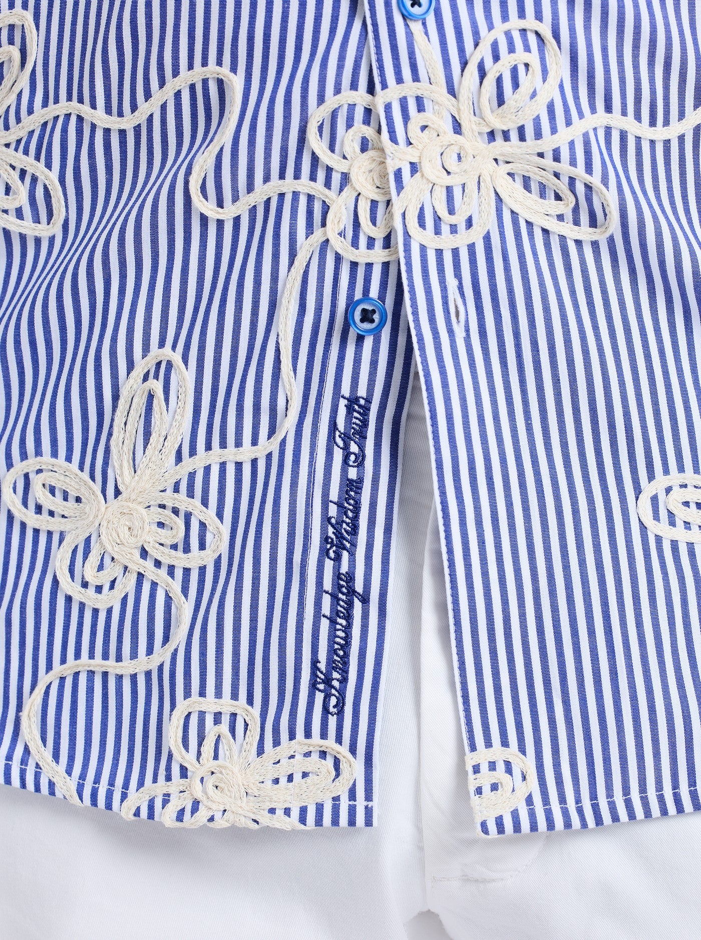 PRIMROSE SHORT SLEEVE BUTTON DOWN SHIRT