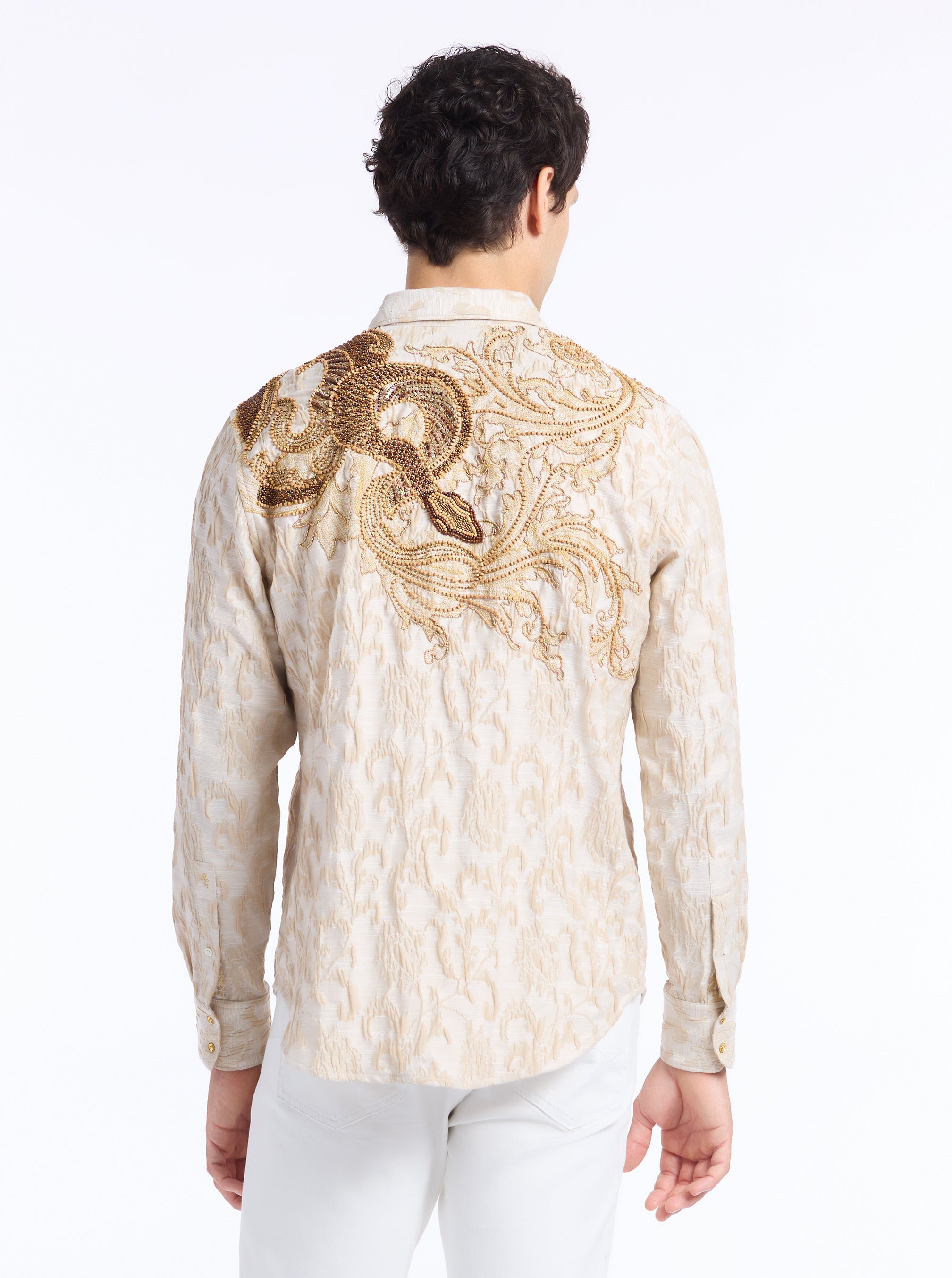 LIMITED EDITION PURE CONFIDENCE LONG SLEEVE BUTTON DOWN SHIRT