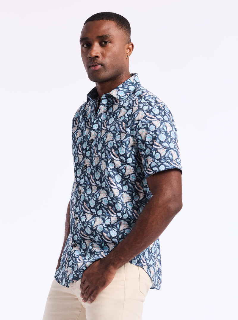 FRESNO SHORT SLEEVE BUTTON DOWN SHIRT