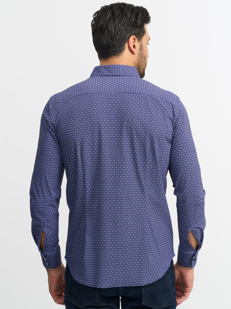 MORENO LONG SLEEVE BUTTON DOWN SHIRT