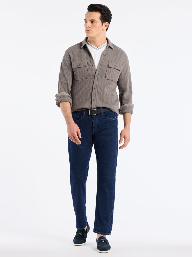 BRUNNER LONG SLEEVE KNIT SHIRT
