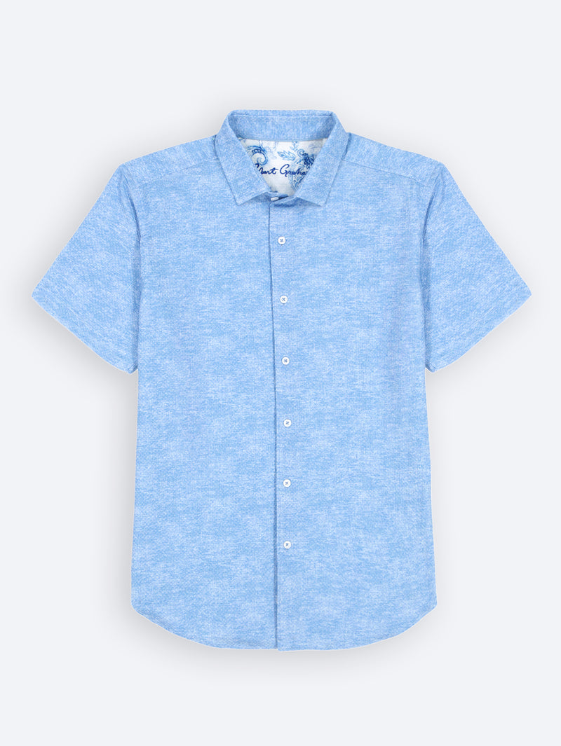 REID SHORT SLEEVE BUTTON DOWN SHIRT