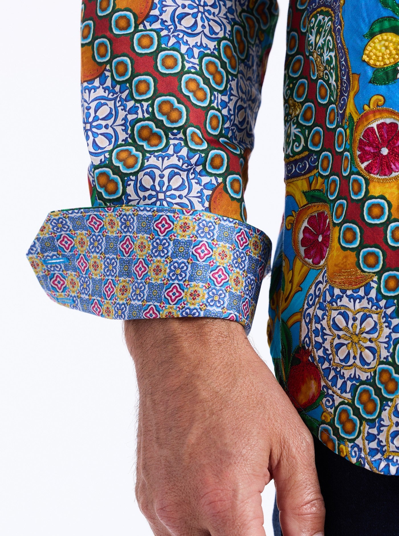 NORTHUMBRIA LONG SLEEVE BUTTON DOWN SHIRT