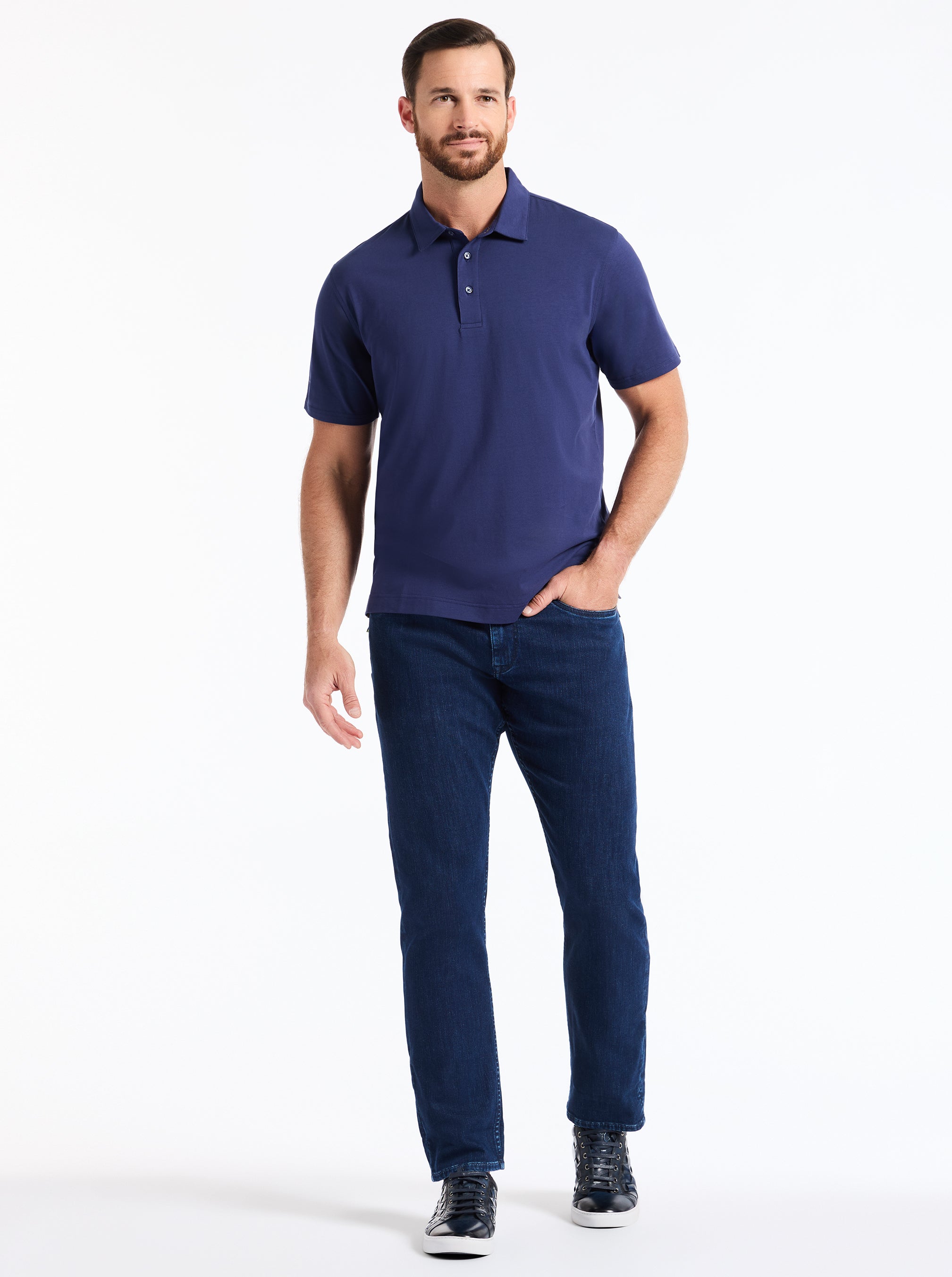 FURLAN SHORT SLEEVE POLO